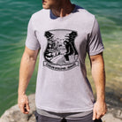 Bigfoot Overlooking Coeur d'Alene, Idaho Shirt for Men *UNISEX FIT*-208 Tees Wholesale, Idaho