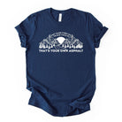 Don’t Blame Others Road Graphic TeeSoft Crewneck 052-Graphic Tees-208 Tees Wholesale, Idaho