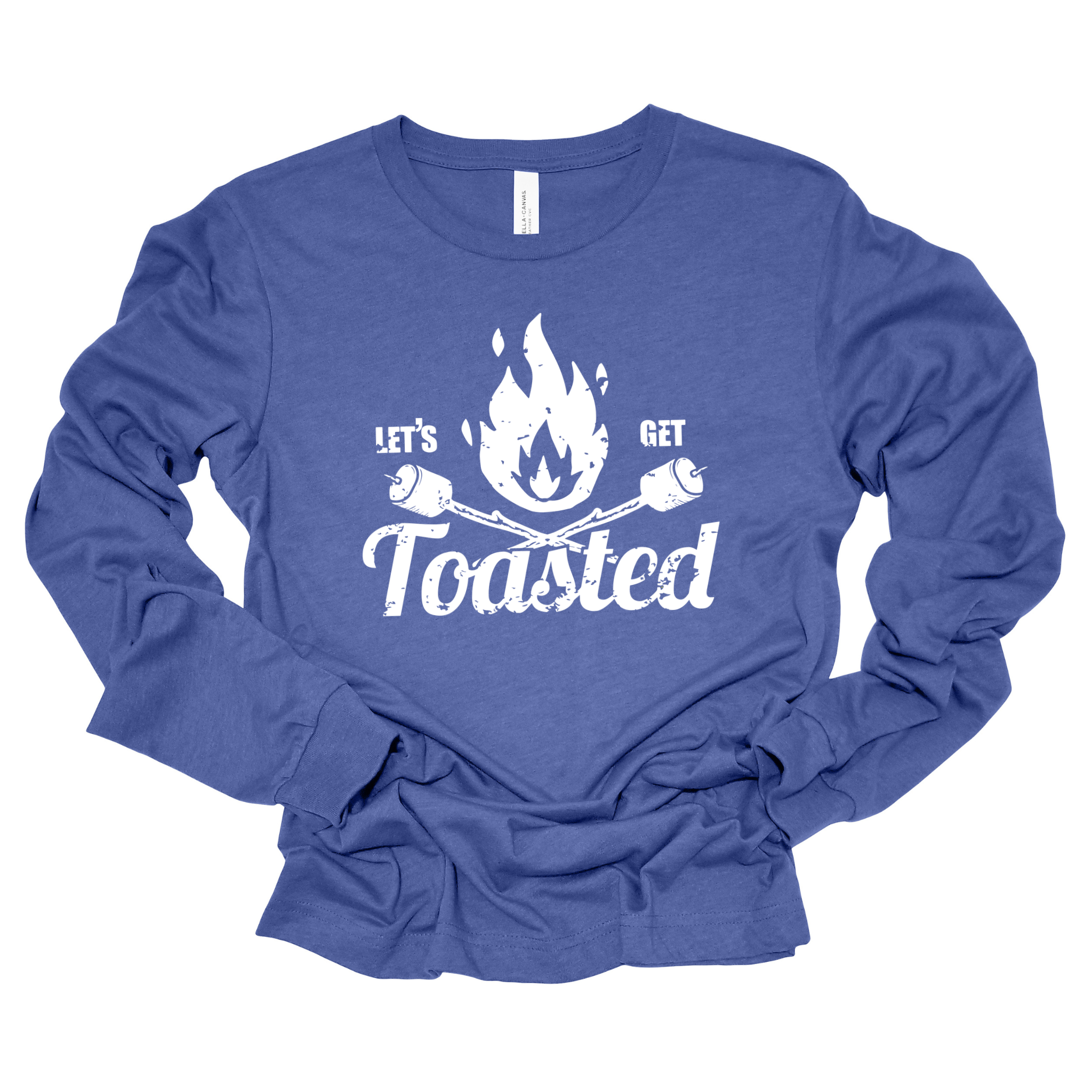Let’s Get Toasted Campfire Graphic Tee 008-Graphic Tees-208 Tees Wholesale, Idaho