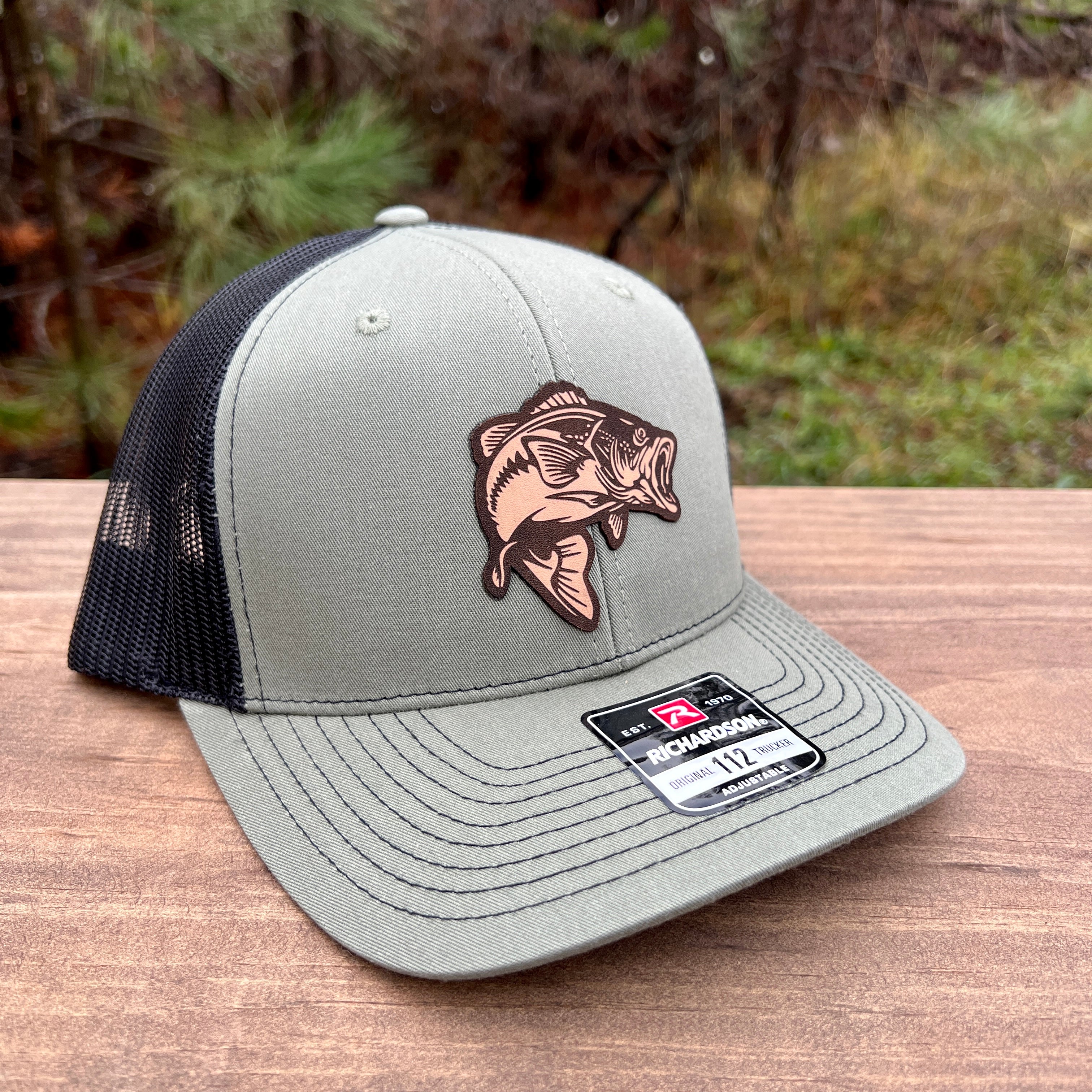 Bass Fishing Hat-Hats-208 Tees Wholesale, Idaho