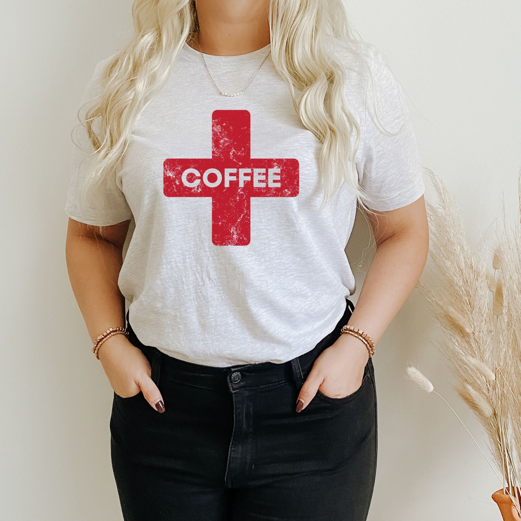 Coffee First Aid TShirt for Women *UNISEX FIT*-208 Tees Wholesale, Idaho