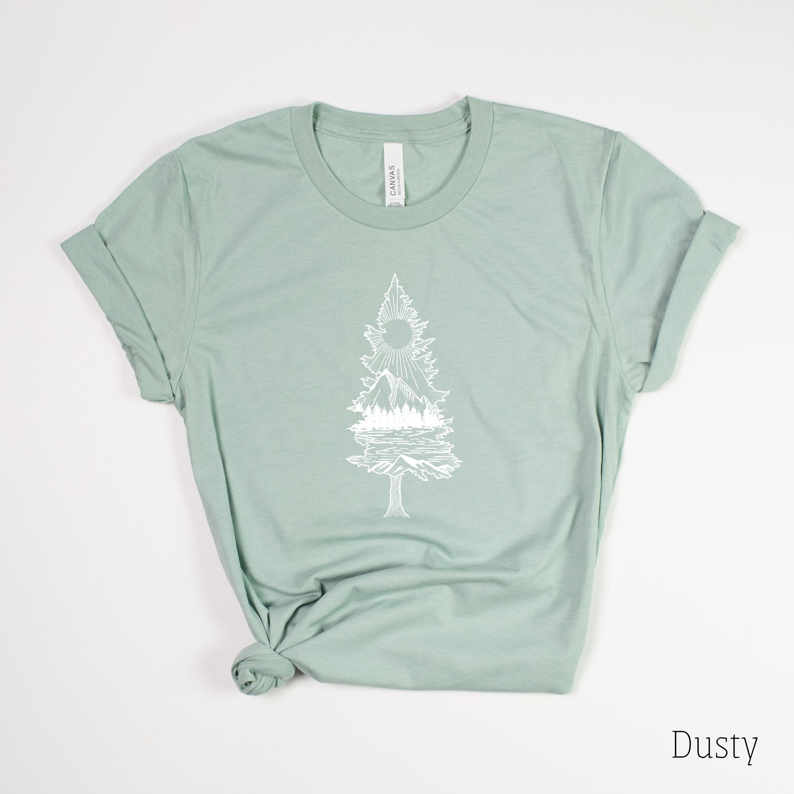 Lone Pine Tree Tee for Women *UNISEX FIT*-208 Tees Wholesale, Idaho