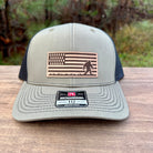 Patriotic Bigfoot Hat-Hats-208 Tees Wholesale, Idaho