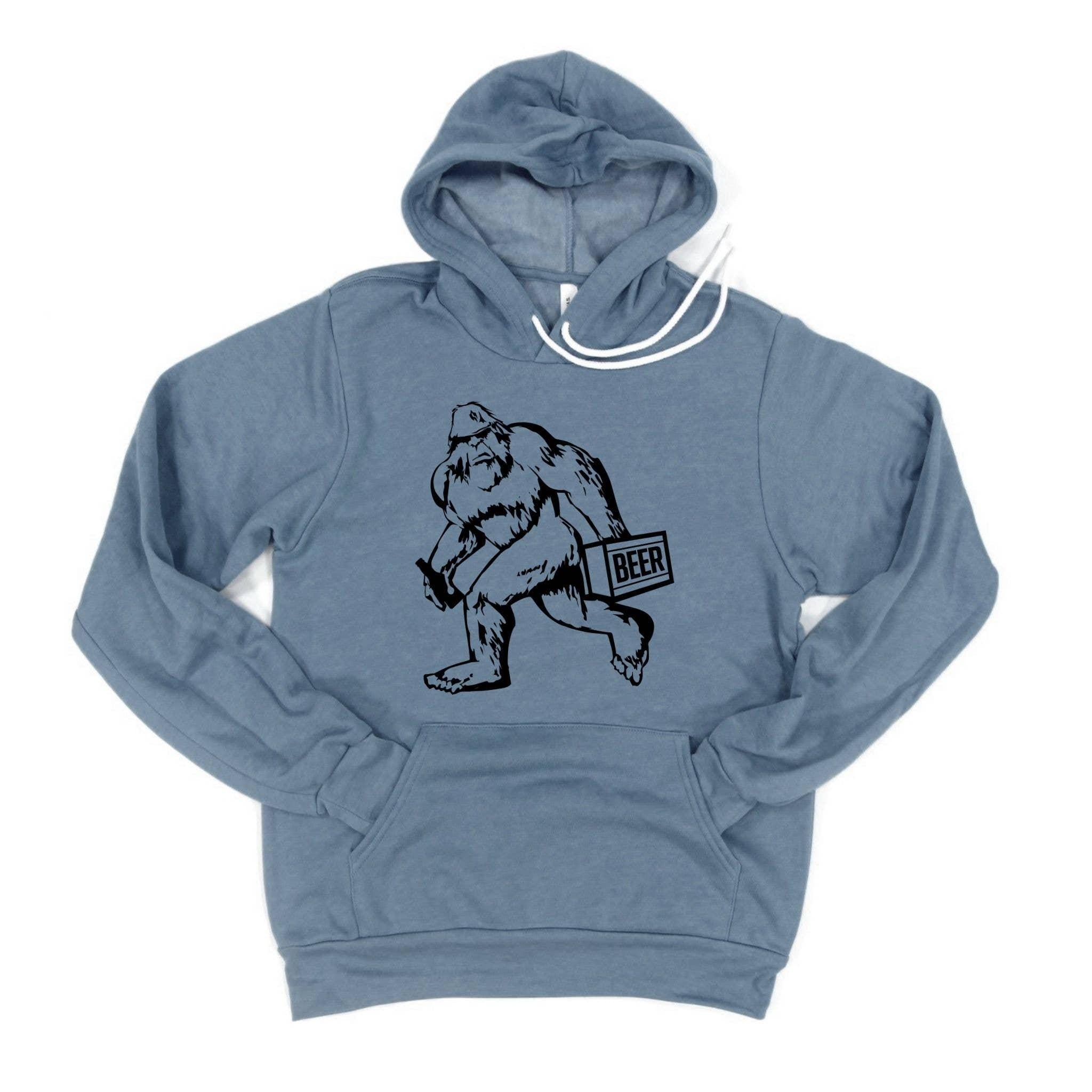 WHOLESALE Bigfoot Beer Sweatshirt | Hoodie 029-Sweatshirts-208 Tees Wholesale, Idaho