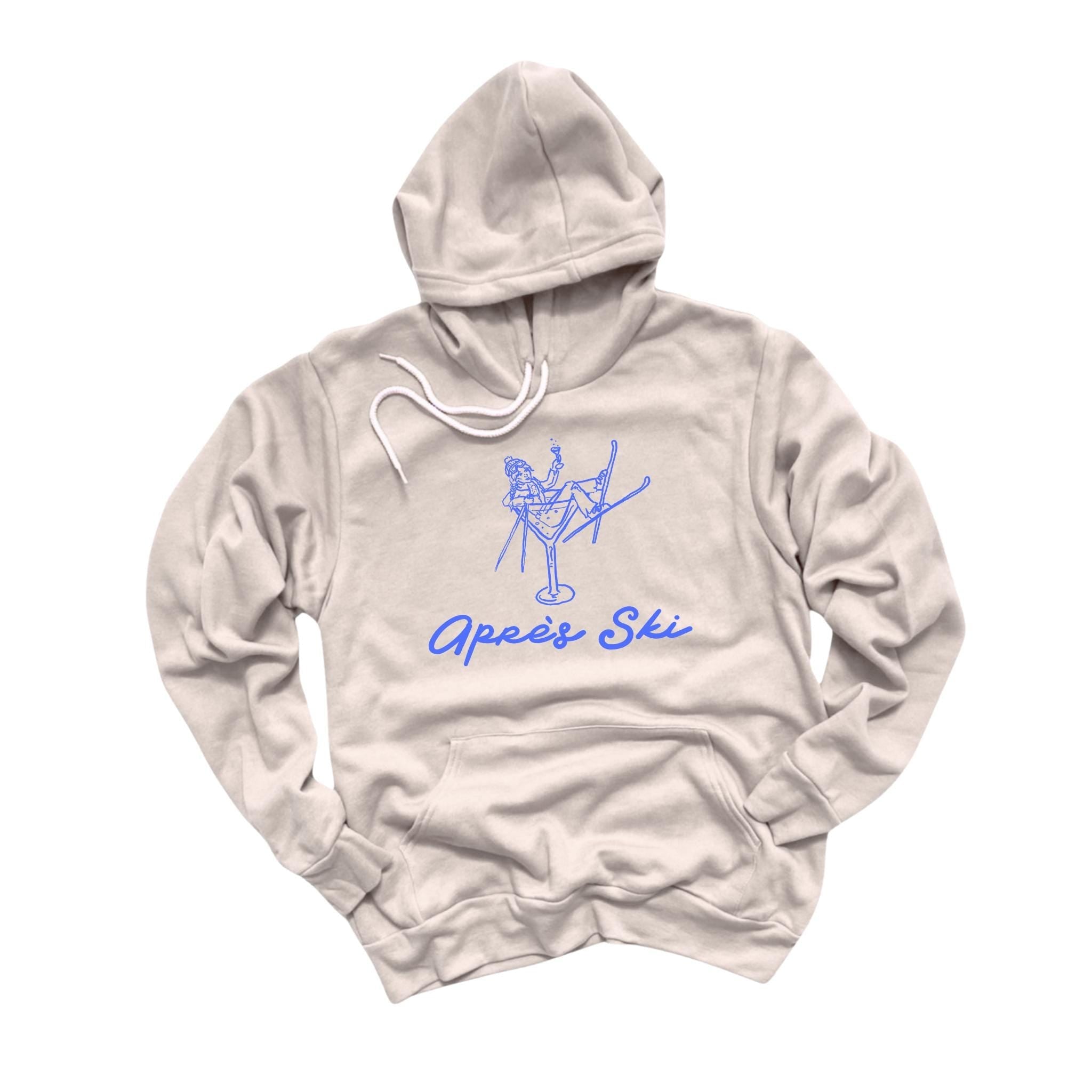 WHOLESALE Après Ski Martini Ski Crewneck | Hoodie Sweatshirt 228-Sweatshirts-208 Tees Wholesale, Idaho