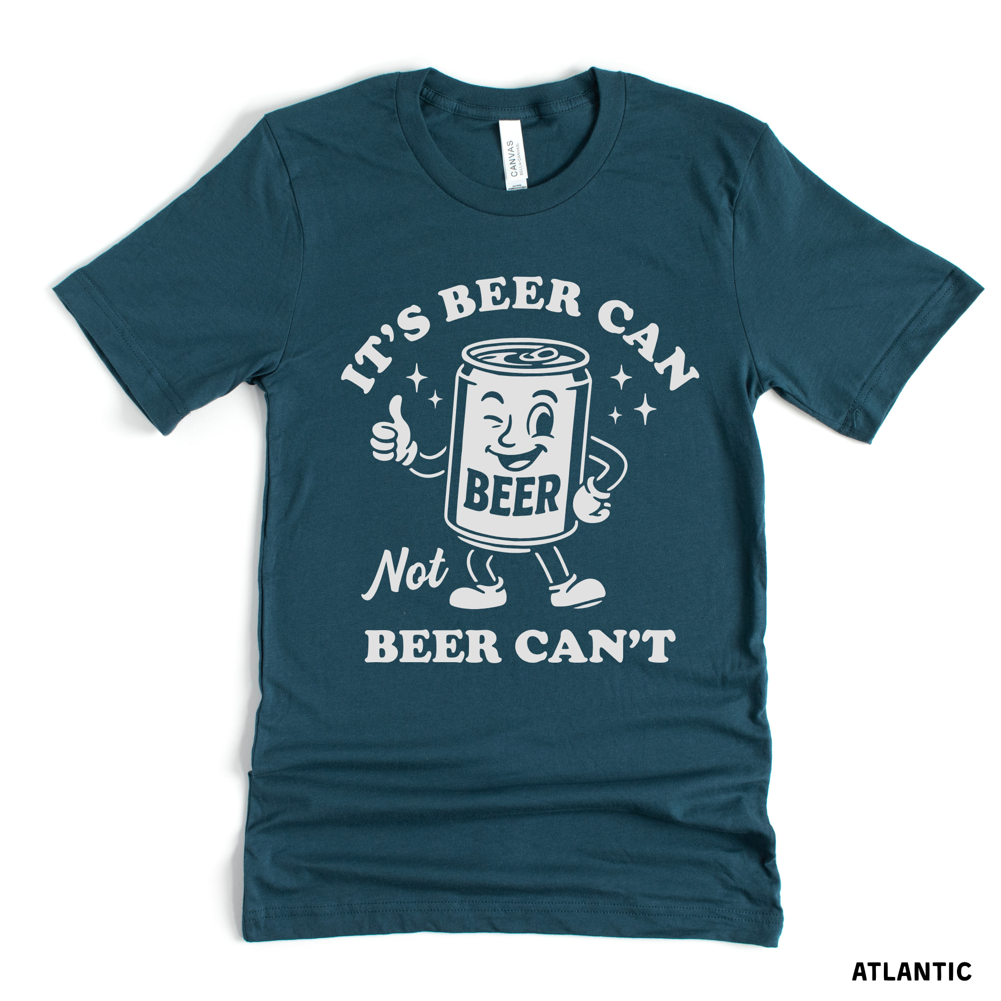 It’s Beer Can, Not Beer Can’t Graphic Tee 255-Graphic Tees-208 Tees Wholesale, Idaho