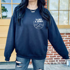 Take A Hike Crewneck Sweatshirt or Hoodie *UNISEX FIT*-Sweatshirts-208 Tees Wholesale, Idaho