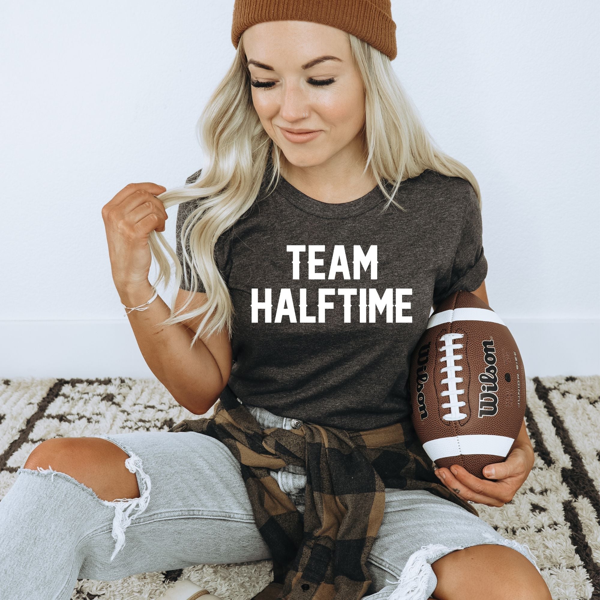 Halftime Shirt, Funny Football Shirt for Wife *UNISEX FIT*-208 Tees Wholesale, Idaho