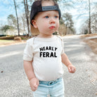 Nearly Feral Baby Bodysuit or Tshirt-Baby & Toddler-208 Tees Wholesale, Idaho