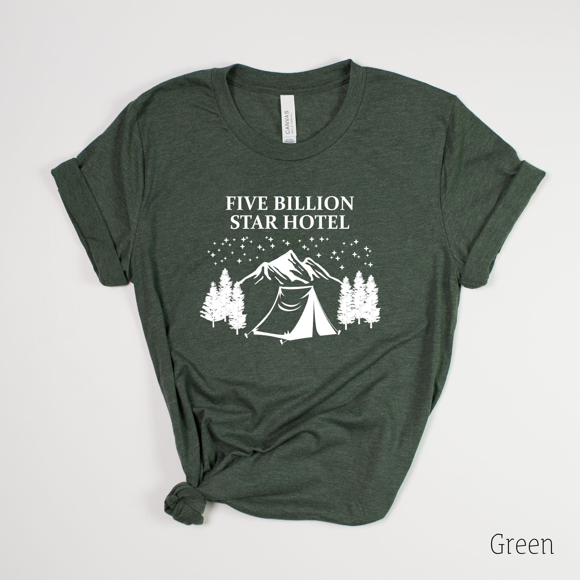 Tent Camping Shirt for Women *UNISEX FIT*-208 Tees Wholesale, Idaho