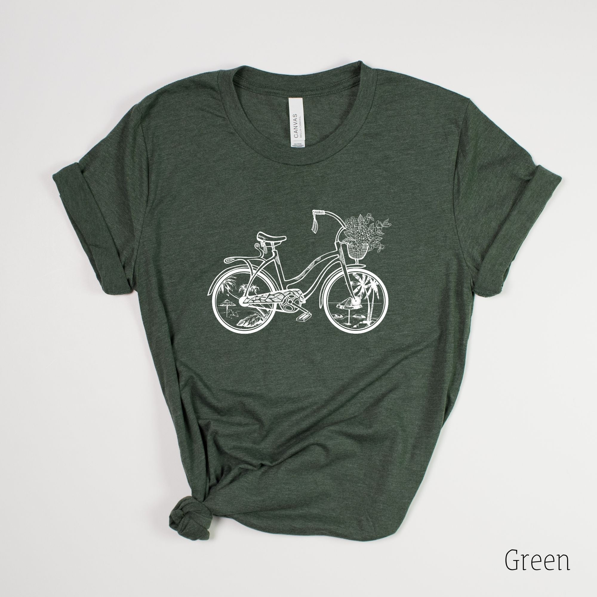 Bicycle Cruiser TShirt for Women *UNISEX FIT*-208 Tees Wholesale, Idaho