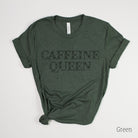 Caffeine Queen T Shirt, Coffee Lover TShirt *UNISEX FIT*-208 Tees Wholesale, Idaho