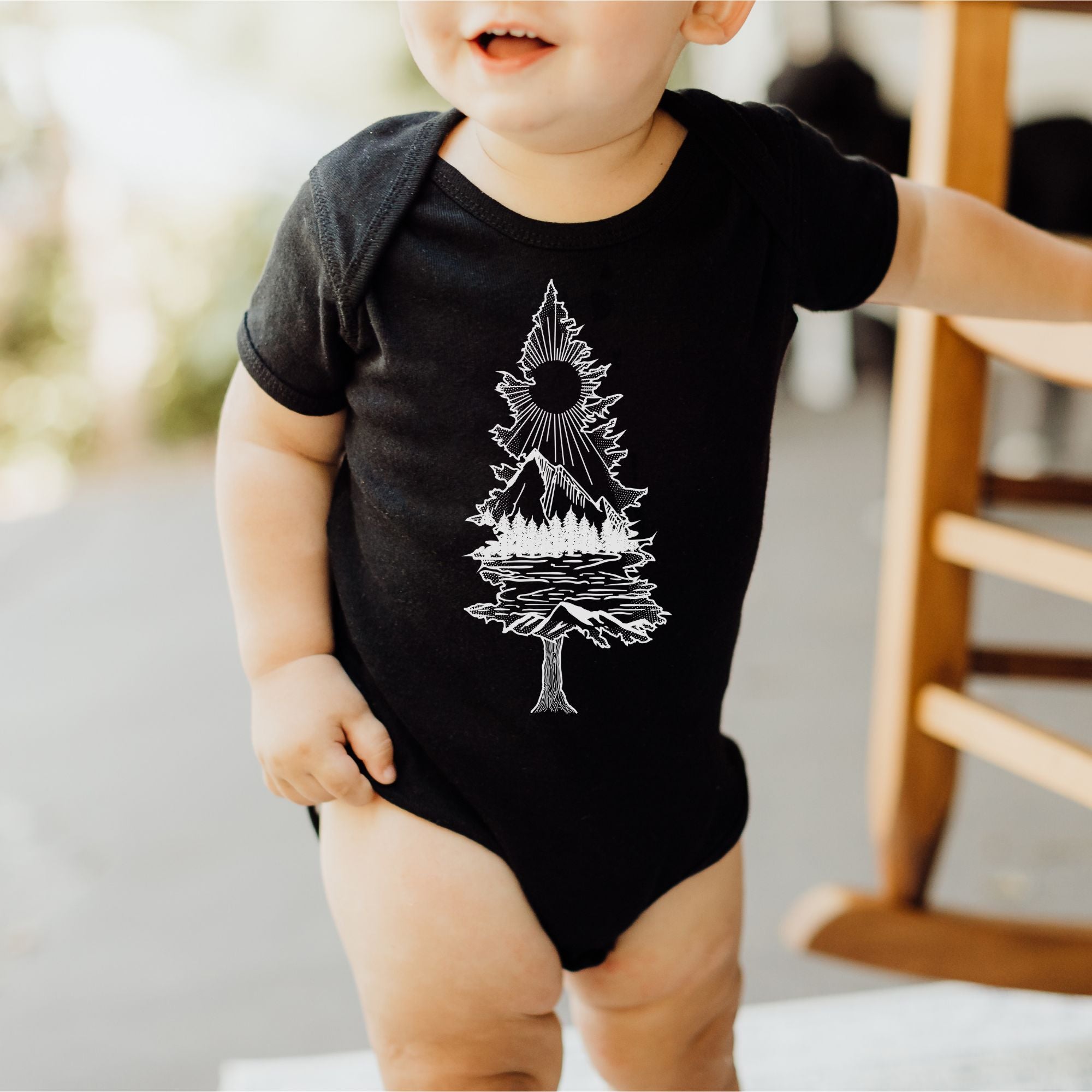 Lone Pine Baby Bodysuit or Tshirt *UNISEX FIT*-Baby & Toddler-208 Tees Wholesale, Idaho