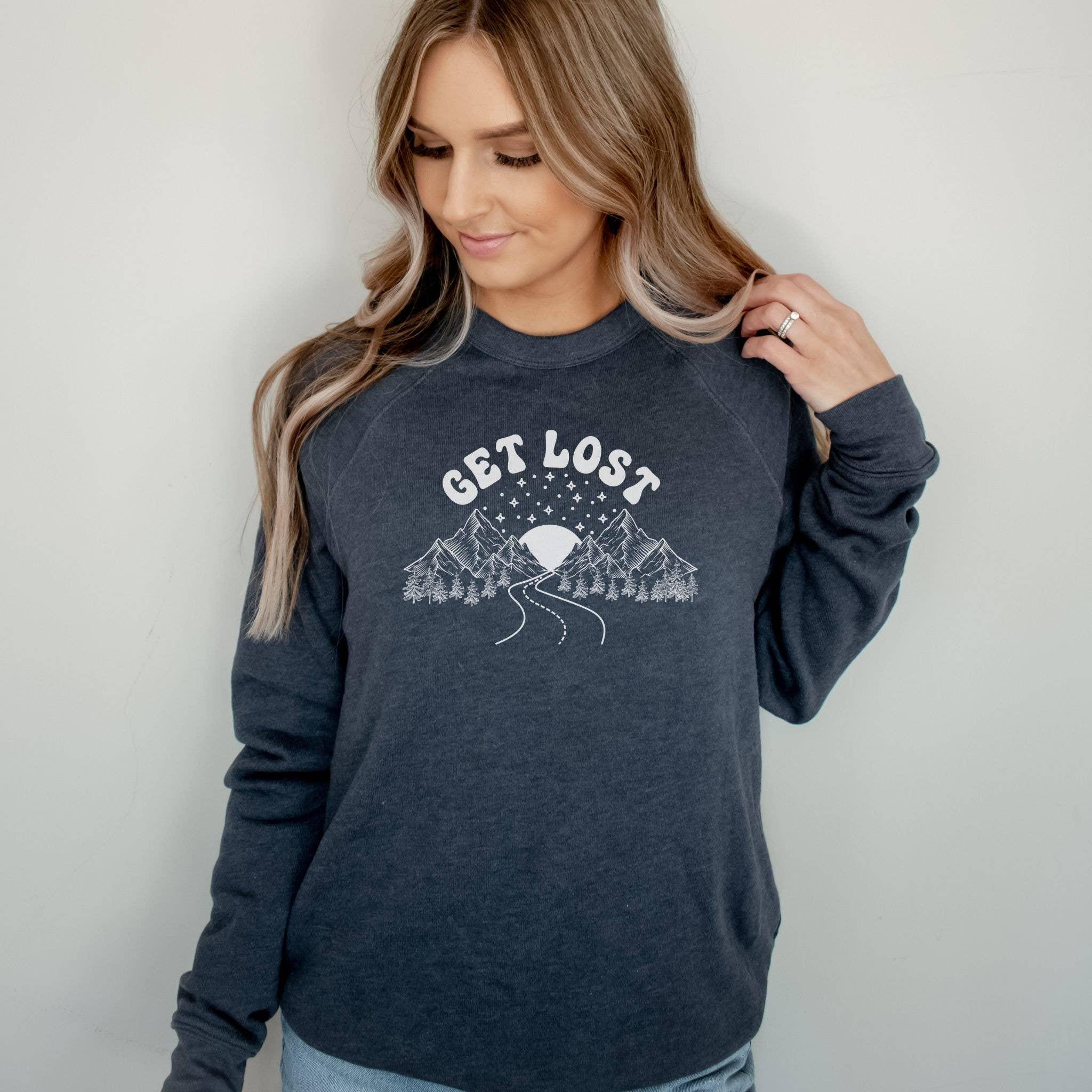 WHOLESALE Get Lose Crewneck Sweatshirt | Outdoors Hoodie 070-Sweatshirts-208 Tees Wholesale, Idaho