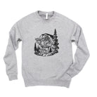 Bigfoot Moose Graphic Tee | Long Sleeve | Hoodie | Sweatshirt 084-Graphic Tees-208 Tees Wholesale, Idaho