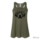 Dog Mom Tank Top-Tank Tops-208 Tees Wholesale, Idaho