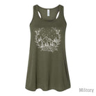 Mountain Scene Tank Top-Tank Tops-208 Tees Wholesale, Idaho