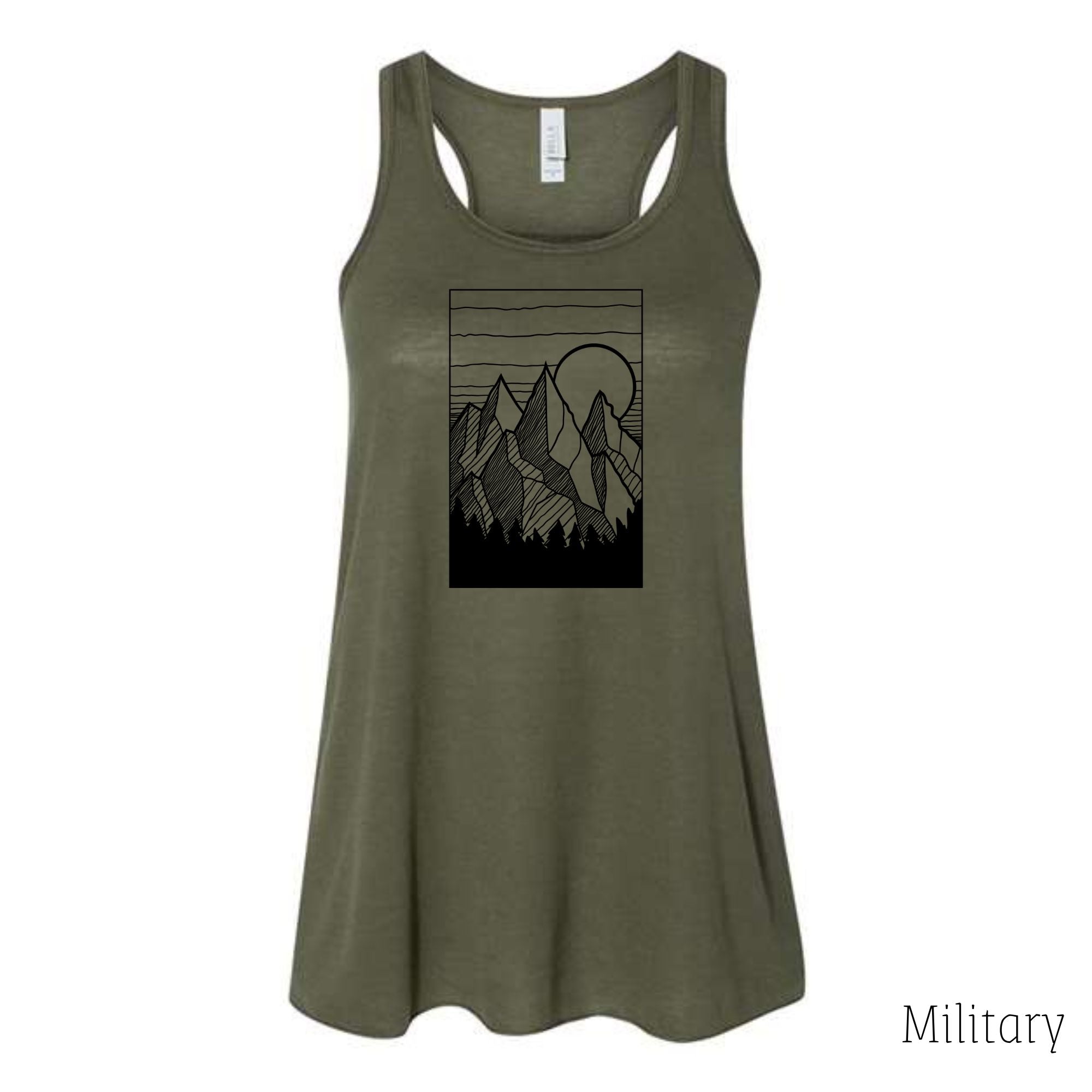 Rectangle Tank Top-Tank Tops-208 Tees Wholesale, Idaho