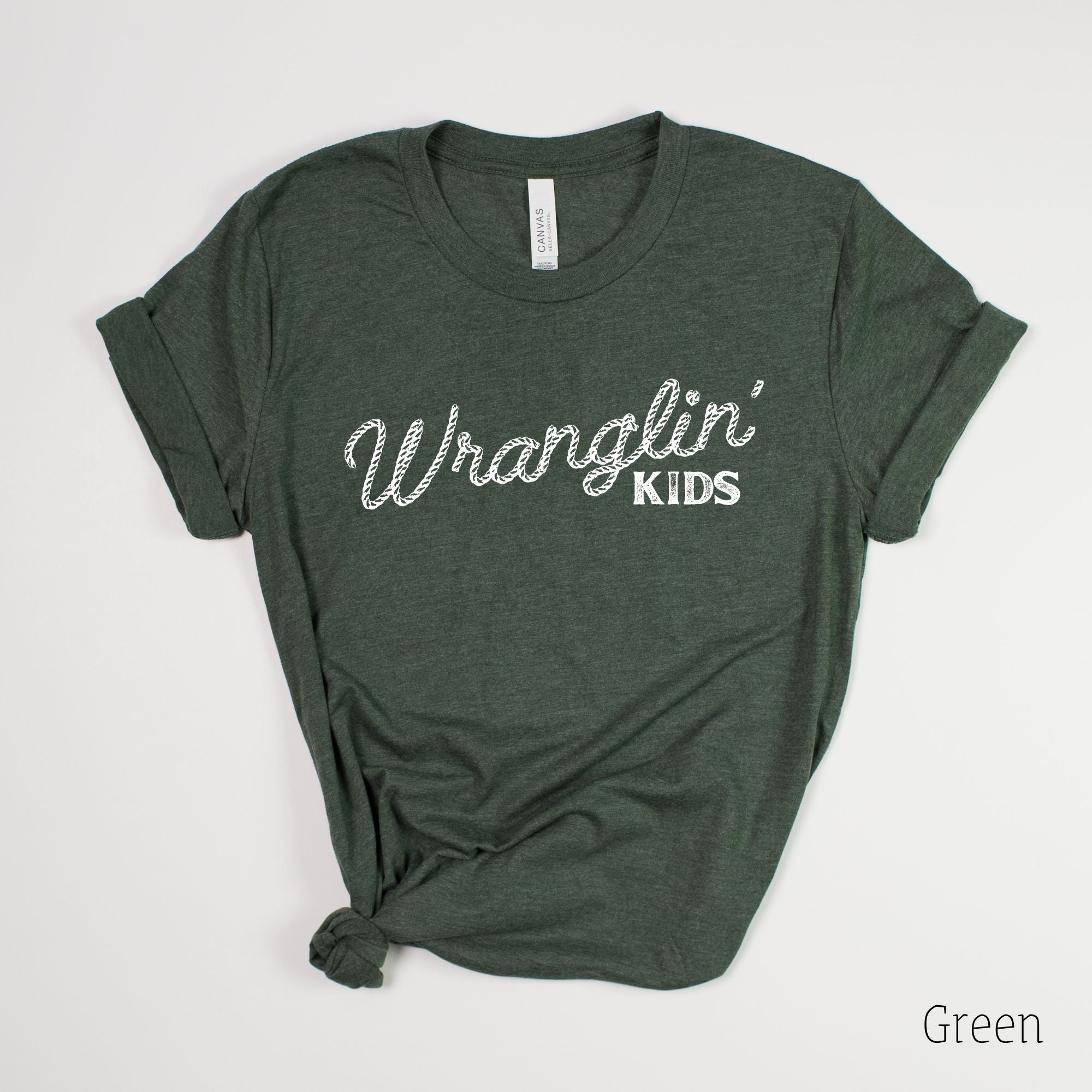 Wranglin' Kids Graphic Tee, Funny Shirt for Mom *UNISEX FIT*-208 Tees Wholesale, Idaho