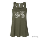 Cruiser Bicycle Tank Top-Tank Tops-208 Tees Wholesale, Idaho