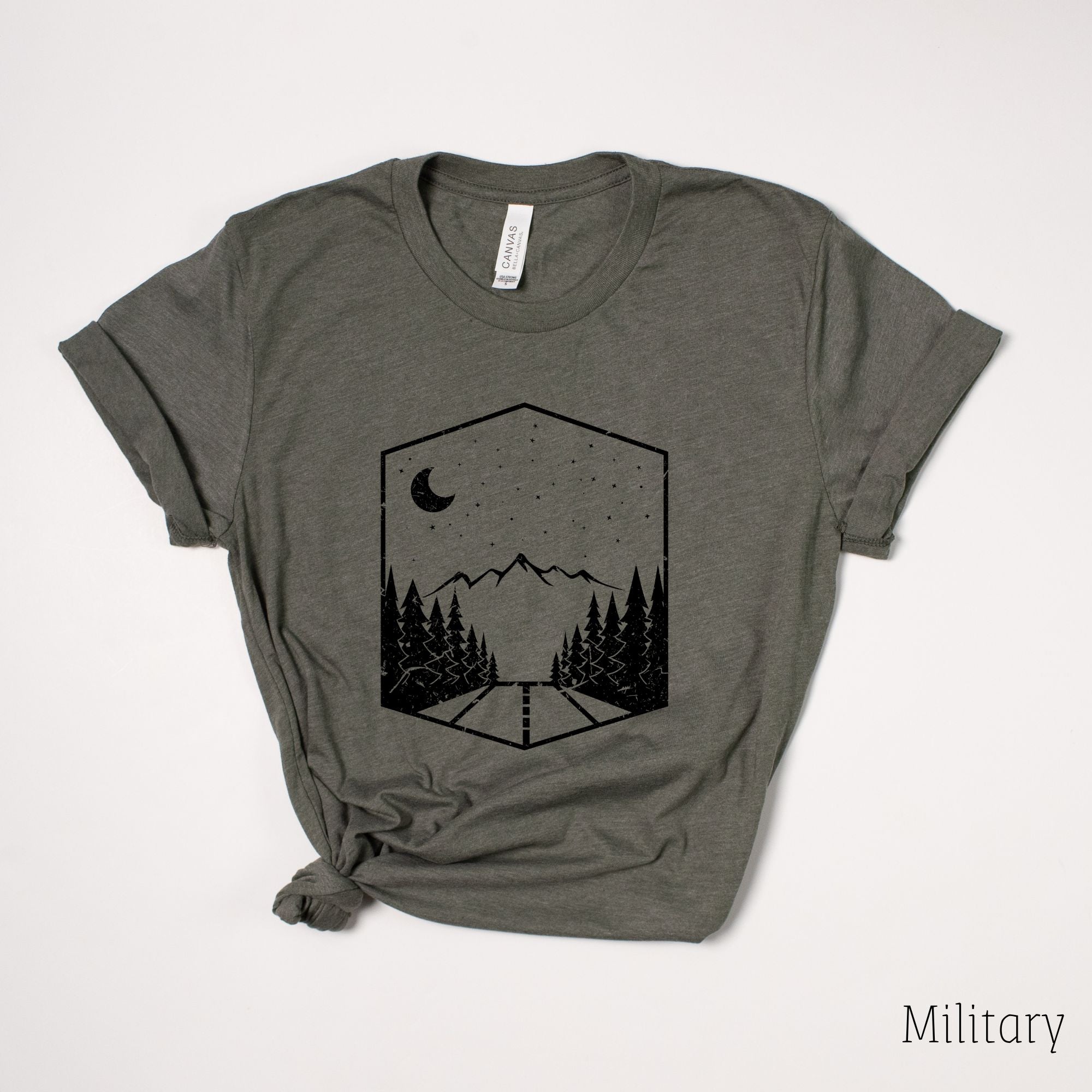 Roadtrip TShirt Nature Graphic Tee *UNISEX FIT*-208 Tees Wholesale, Idaho