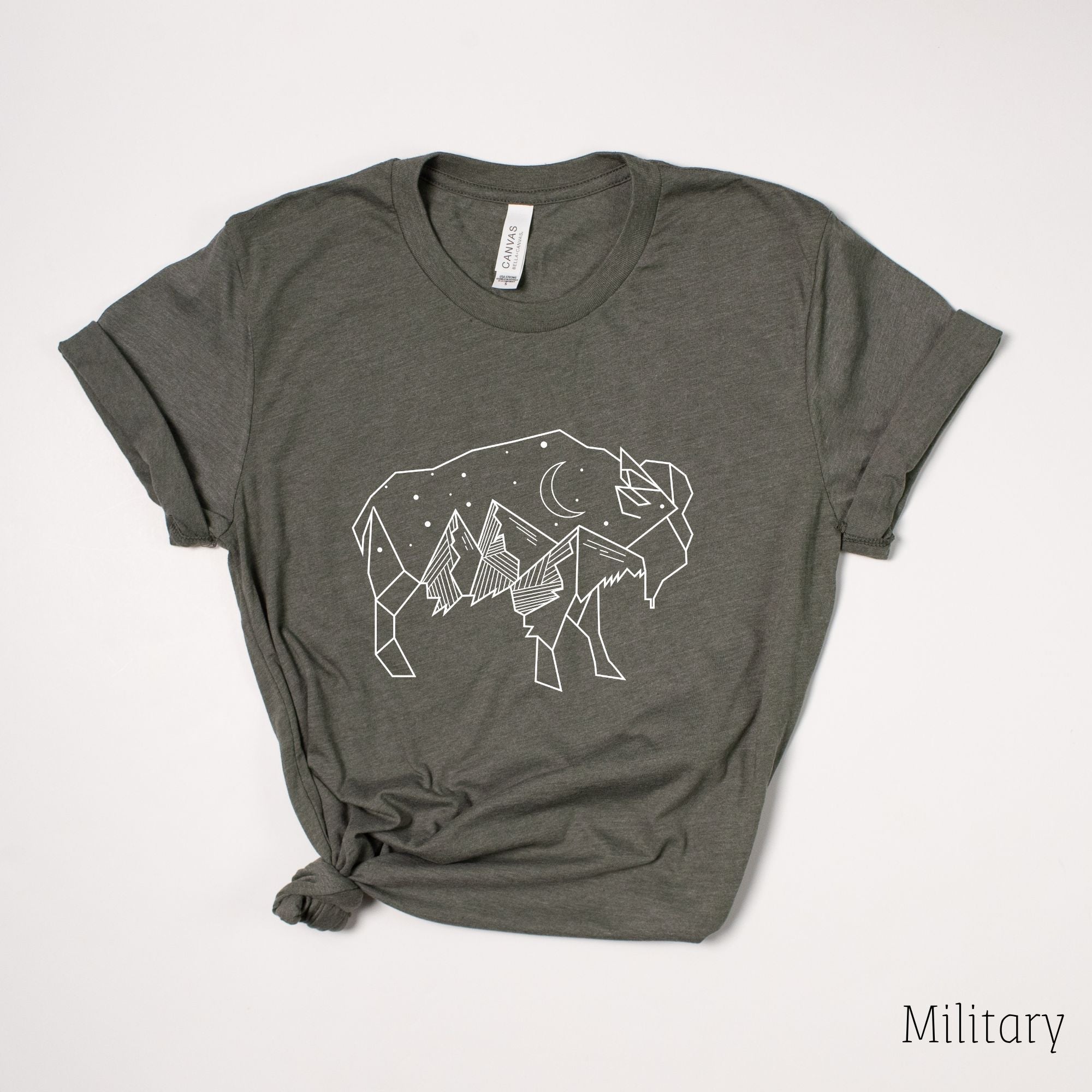 Buffalo T Shirt for Women *UNISEX FIT*-208 Tees Wholesale, Idaho