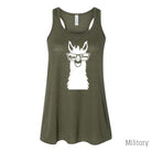 Mama Llama Tank Top-Tank Tops-208 Tees Wholesale, Idaho