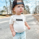 Nearly Feral Baby Bodysuit or Tshirt-Baby & Toddler-208 Tees Wholesale, Idaho