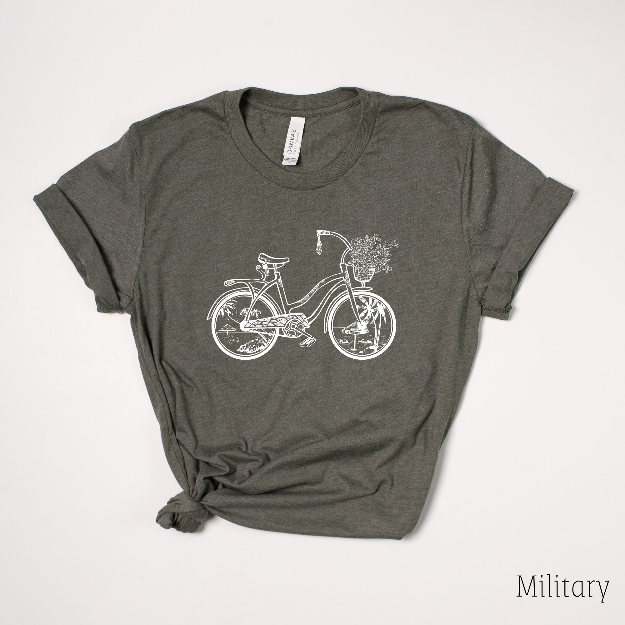 Bicycle Cruiser TShirt for Women *UNISEX FIT*-208 Tees Wholesale, Idaho