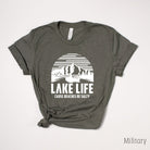 Lake Life T Shirt for Women *UNISEX FIT*-208 Tees Wholesale, Idaho