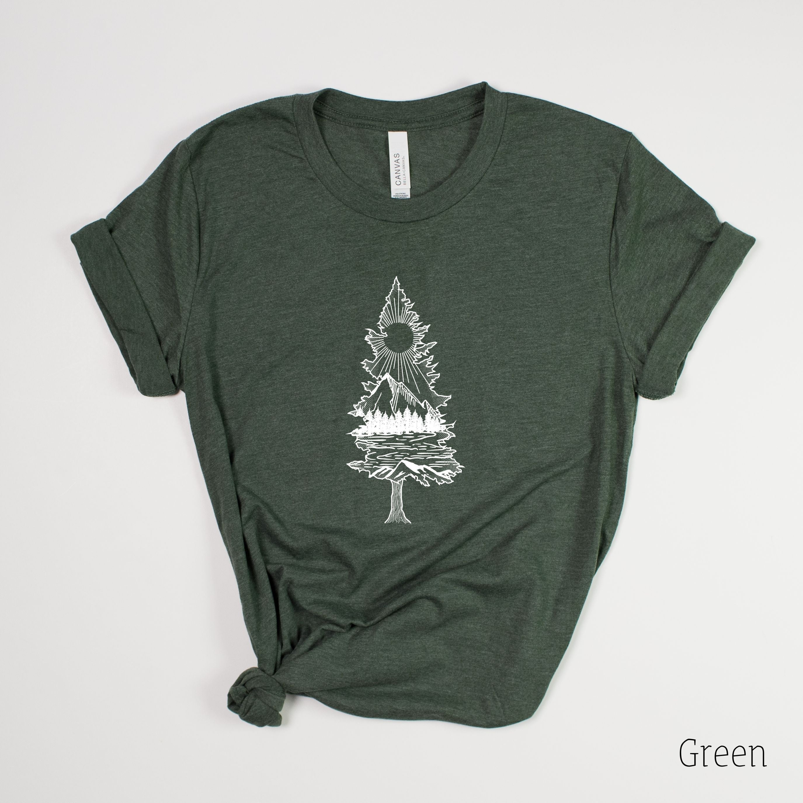 Lone Pine Tree Tee for Women *UNISEX FIT*-208 Tees Wholesale, Idaho