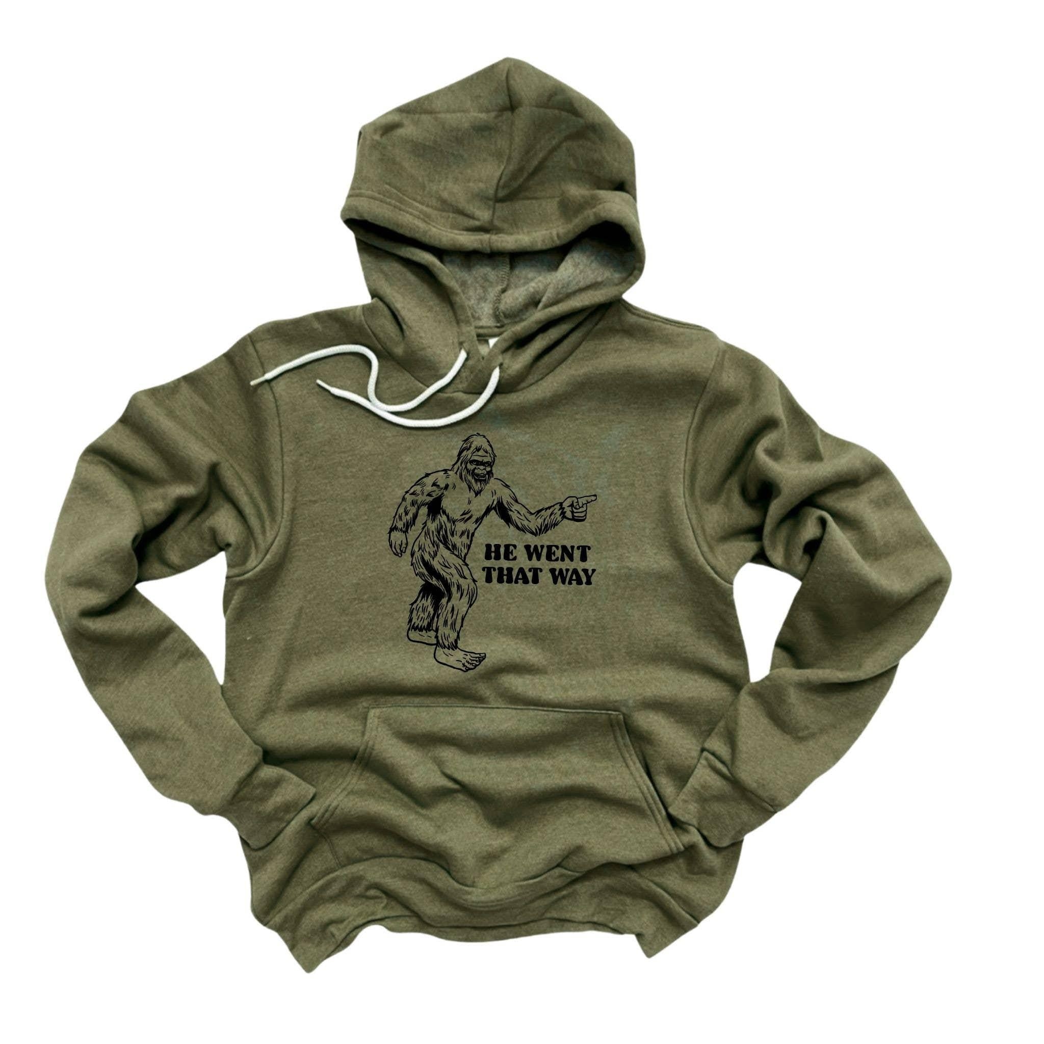 WHOLESALE Bigfoot Crewneck Sweatshirt | Hoodie Sweatshirt 066-Sweatshirts-208 Tees Wholesale, Idaho