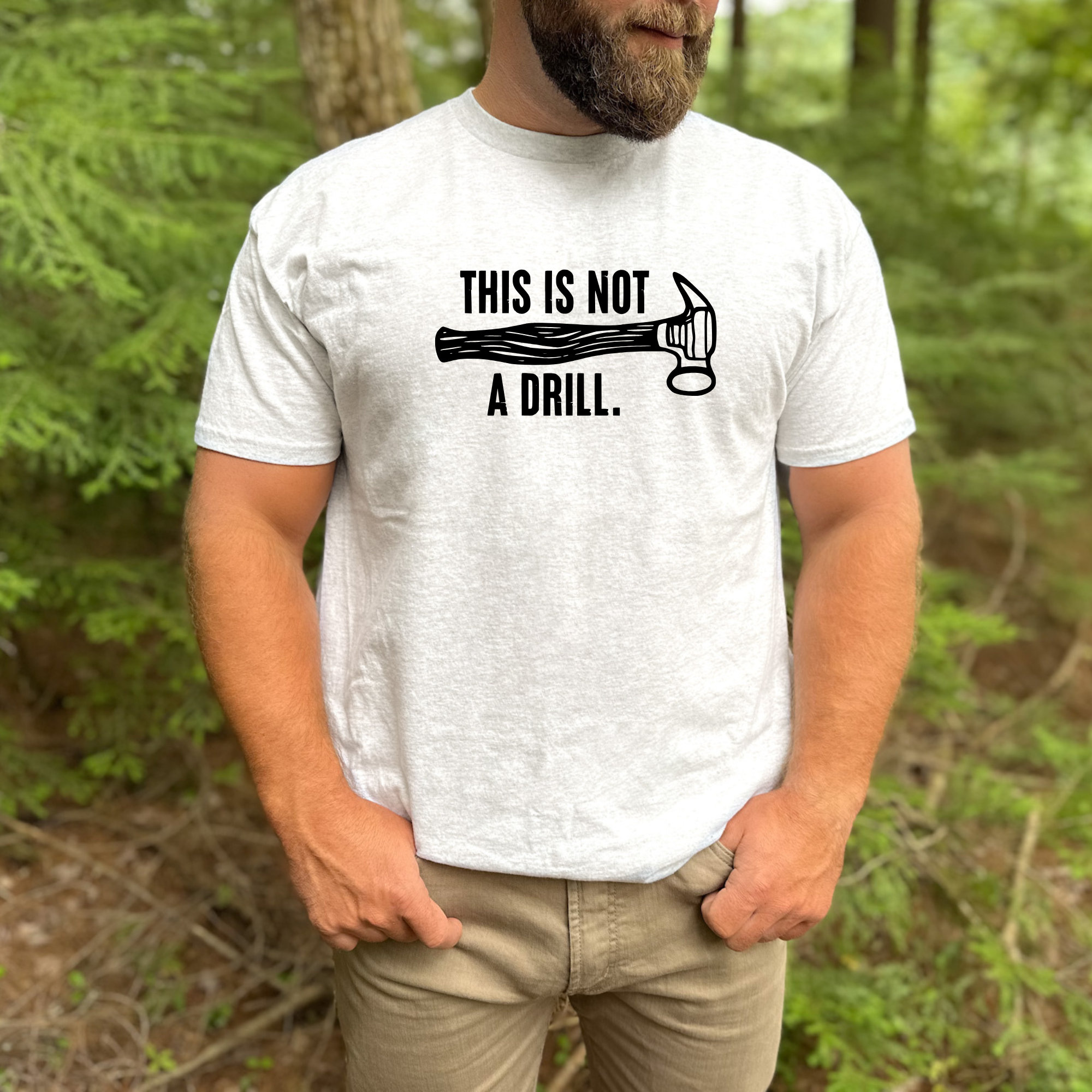 This Is Not A Drill Graphic Tee Long Sleeve 247-Graphic Tees-208 Tees Wholesale, Idaho