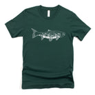 Mountain Fish Graphic Tee 018-Graphic Tees-208 Tees Wholesale, Idaho