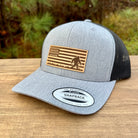 Patriotic Bigfoot Hat-Hats-208 Tees Wholesale, Idaho