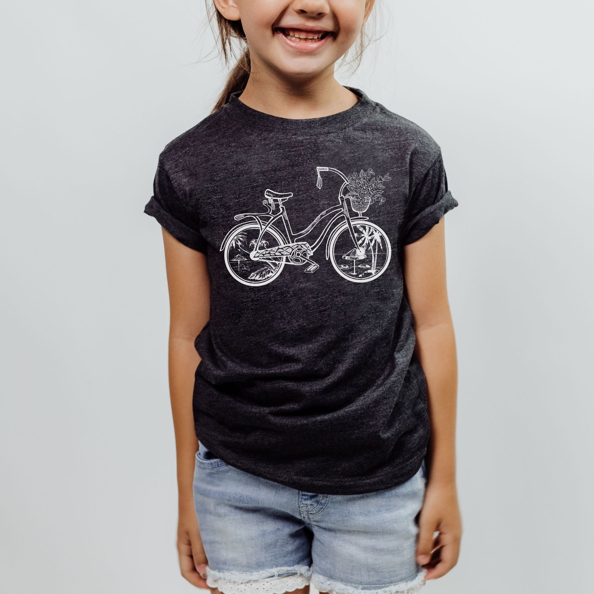 Cruiser Bicycle Youth T-Shirt-Baby & Toddler-208 Tees Wholesale, Idaho