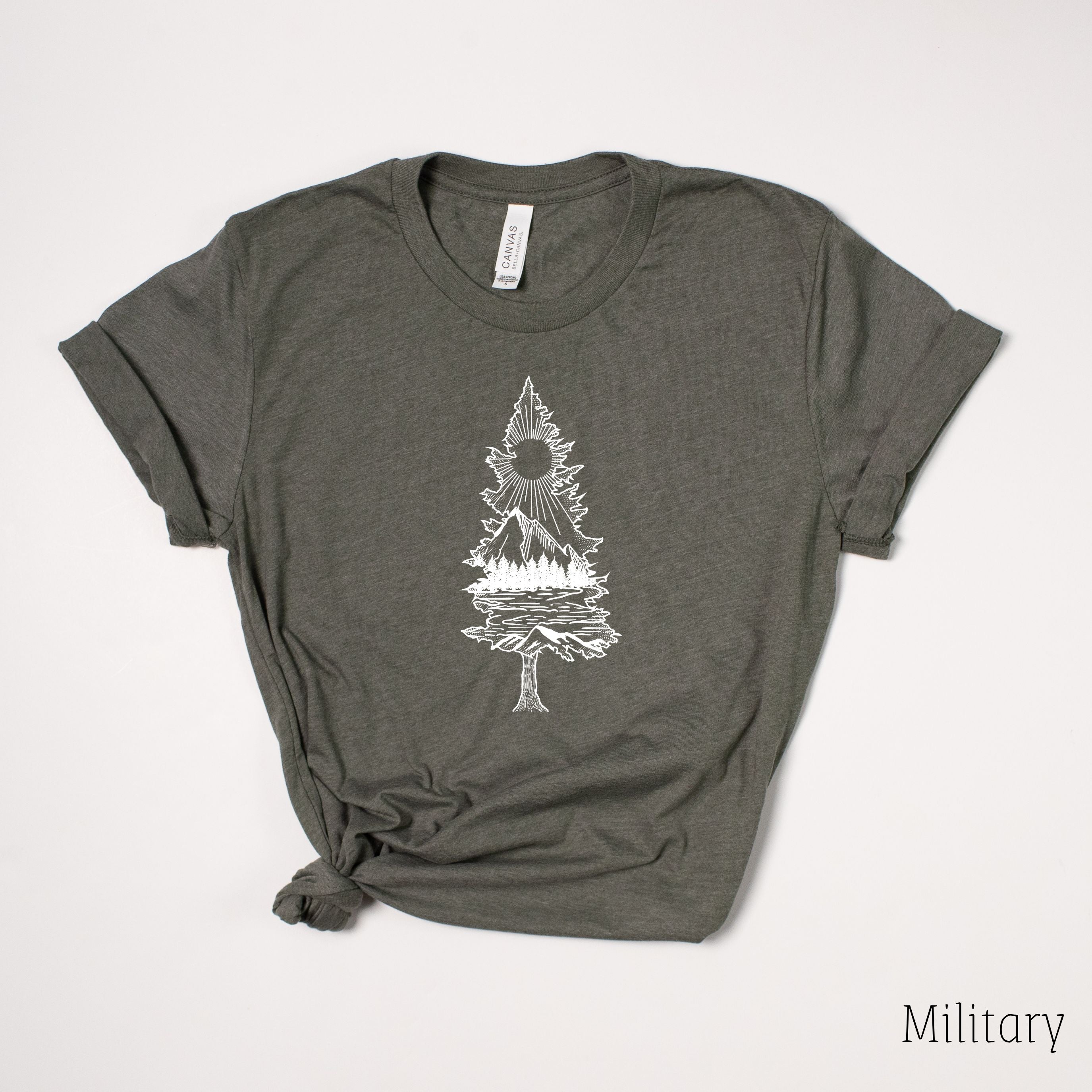 Lone Pine Tree Tee for Women *UNISEX FIT*-208 Tees Wholesale, Idaho