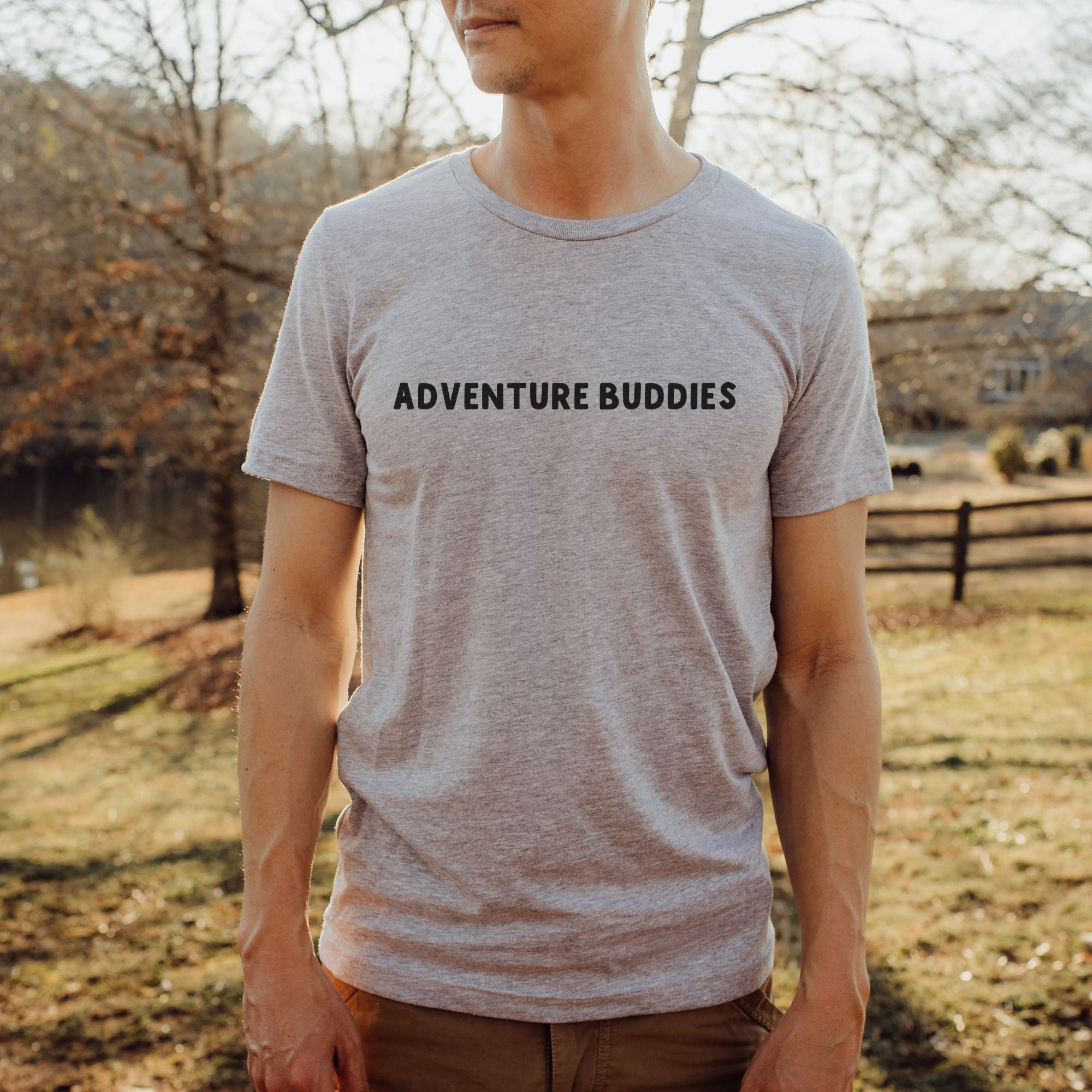 Family Matching Adventure Buddies (ADULT SHIRT ONY) Shirt for Men and Women *UNISEX FIT*-Mens Tees-208 Tees Wholesale, Idaho