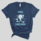 Custom TShirt - Your Custom Logo - Add Your Logo-Graphic Tees-208 Tees Wholesale, Idaho