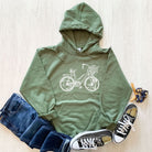 Cruiser Bicycle Sweatshirt - Hoodie or Crewneck *UNISEX FIT*-Sweatshirts-208 Tees Wholesale, Idaho