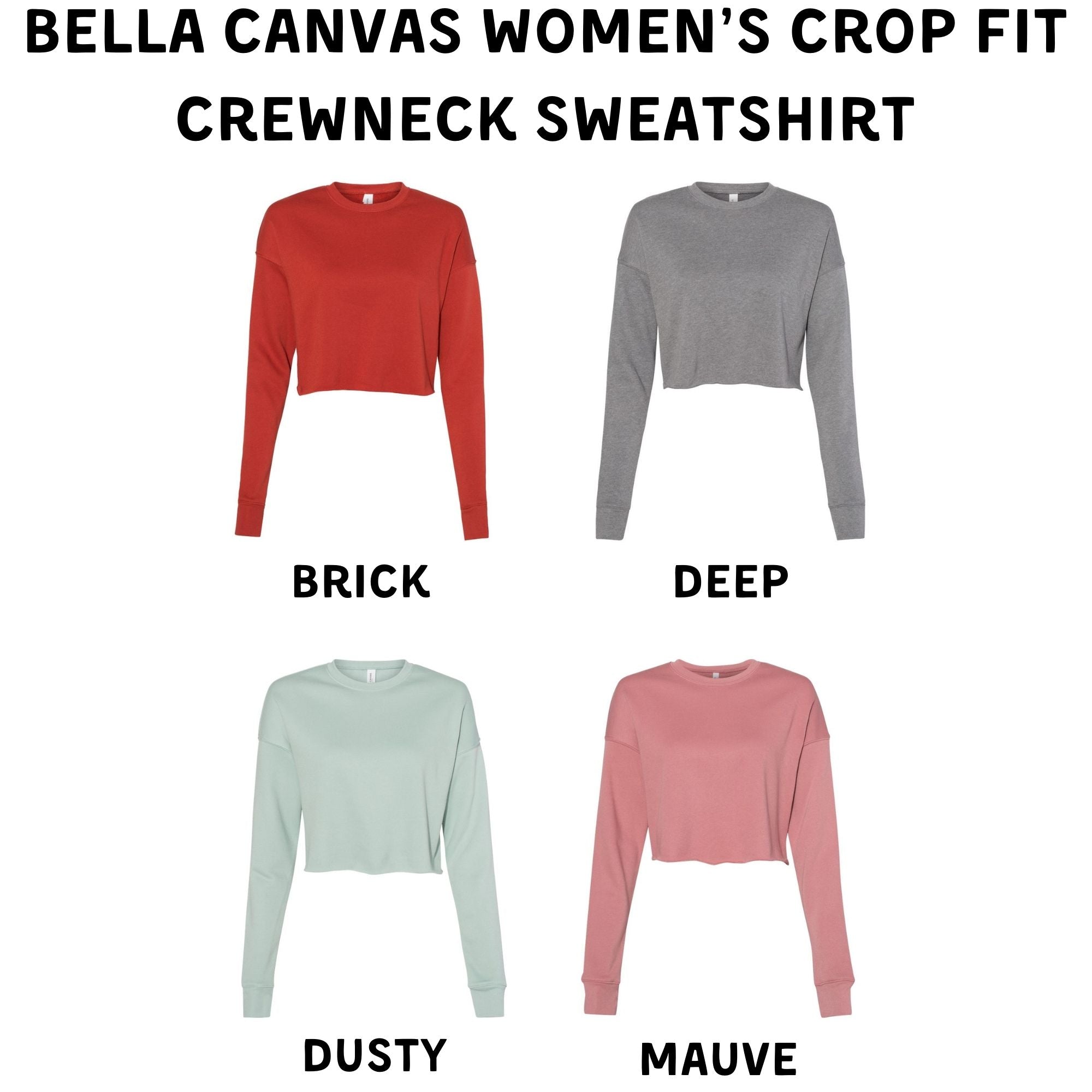 Mountain Sunrise Bella Canvas Cropped Sweatshirt or Crop Hoodie *Women's Crop Fit*-208 Tees Wholesale, Idaho