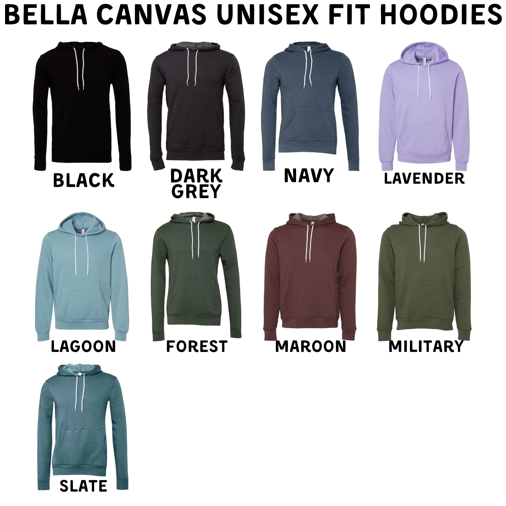 Bella Canvas Sweatshirt or Hoodie *Unisex Fit*-Sweatshirts-208 Tees Wholesale, Idaho