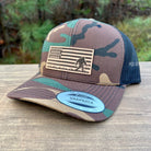 Patriotic Bigfoot Hat-Hats-208 Tees Wholesale, Idaho