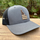 Idaho Flag Hat-Hats-208 Tees Wholesale, Idaho