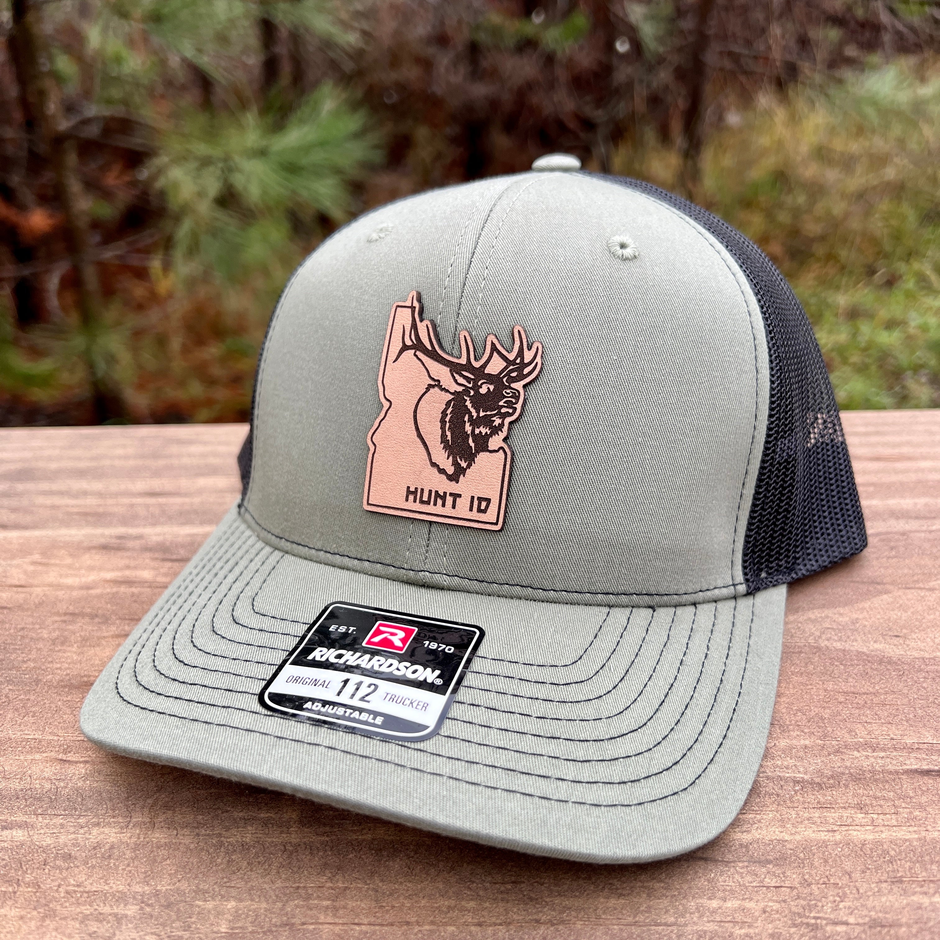Elk Hunt Idaho Hat-Hats-208 Tees Wholesale, Idaho