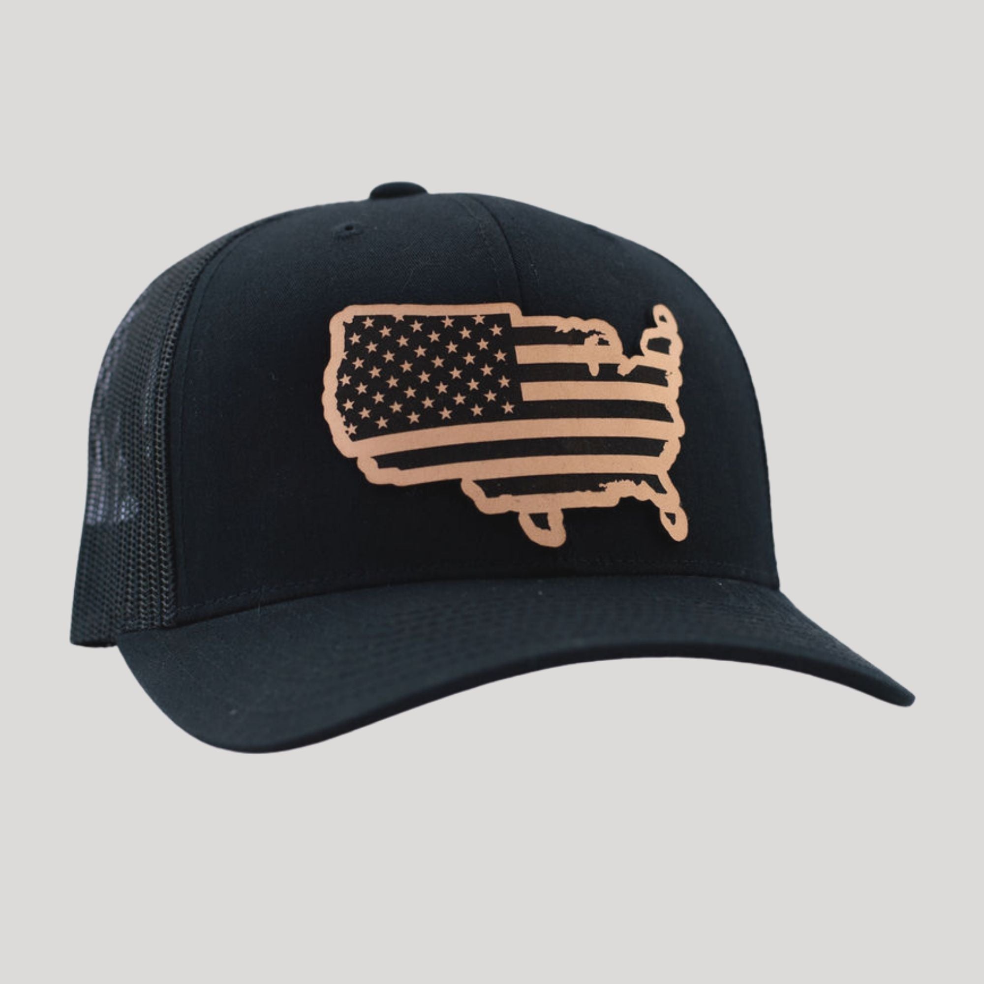 US Flag Hat-Hats-208 Tees Wholesale, Idaho