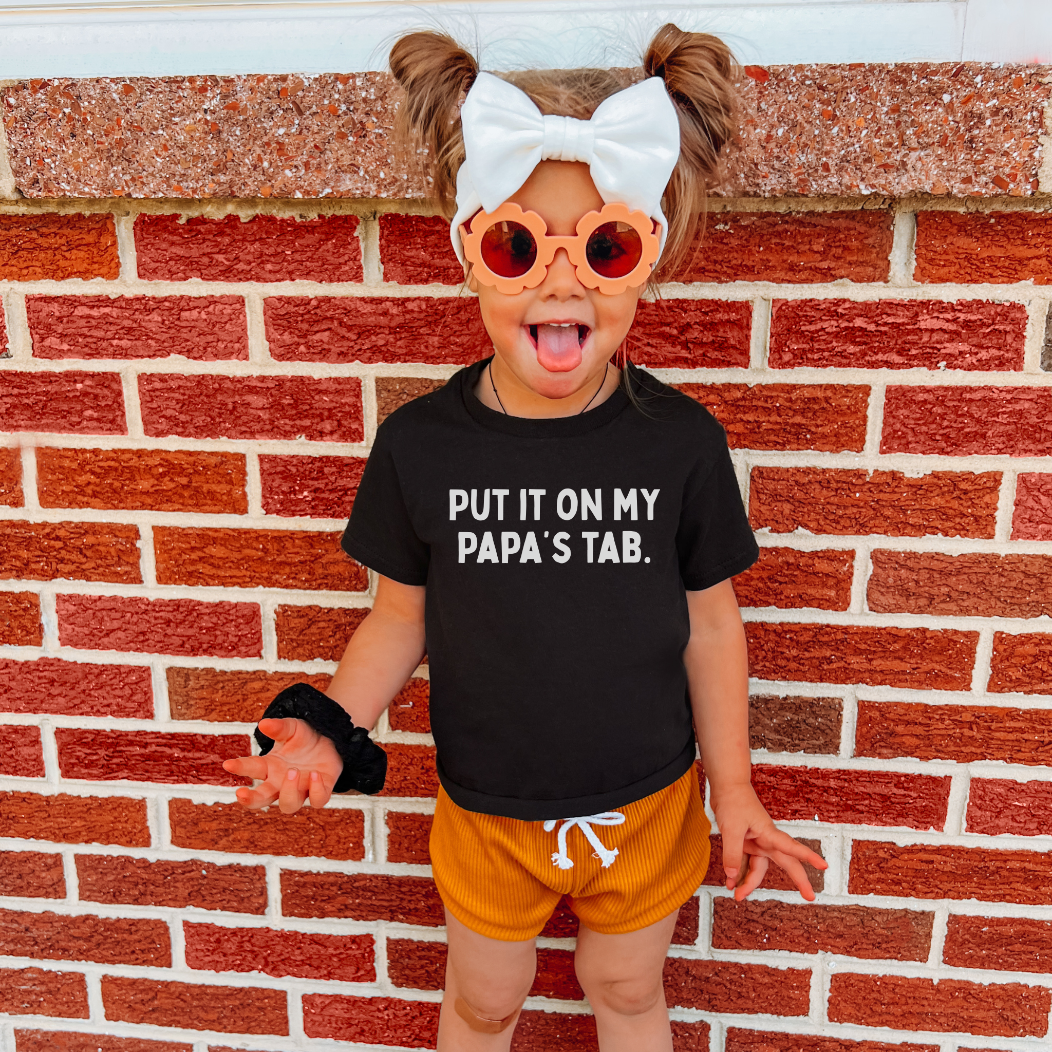 Papa's Tab Kids Shirt-Baby & Toddler-208 Tees Wholesale, Idaho