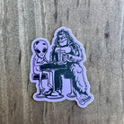 Bigfoot Alien Sticker-Sticker-208 Tees Wholesale, Idaho