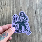 Bigfoot Alien Sticker-Sticker-208 Tees Wholesale, Idaho