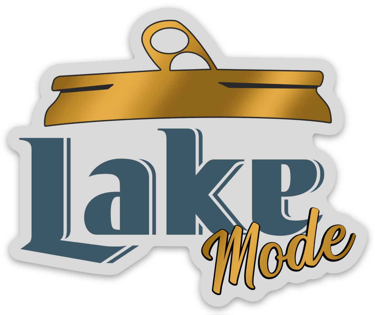 Lake Mode Sticker Decal-Sticker-208 Tees Wholesale, Idaho